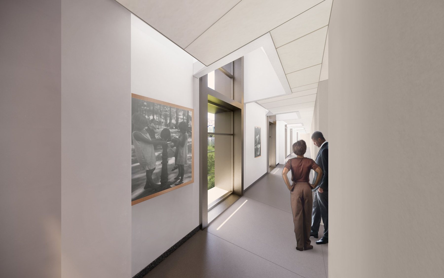 Gallery Corridor — Delta Civic Photography